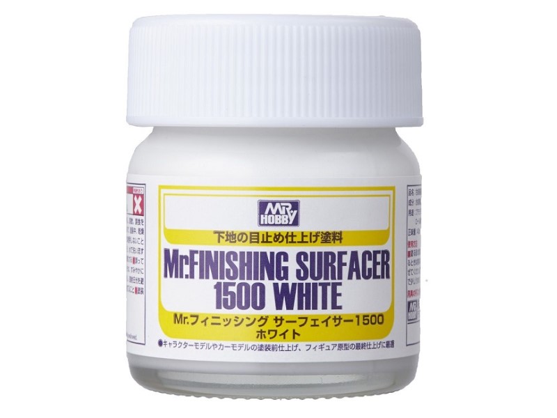 Mr Finishing Surfacer 1500 White